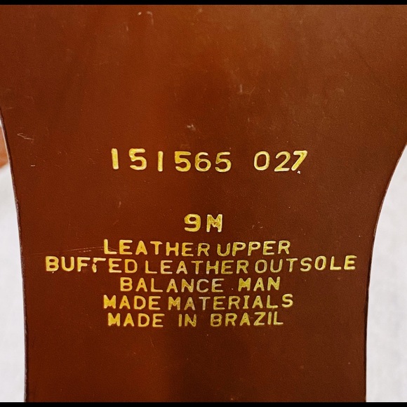 Colin Stuart Leather Square-Toe Strappy Sandal, 9 - Picture 7 of 8